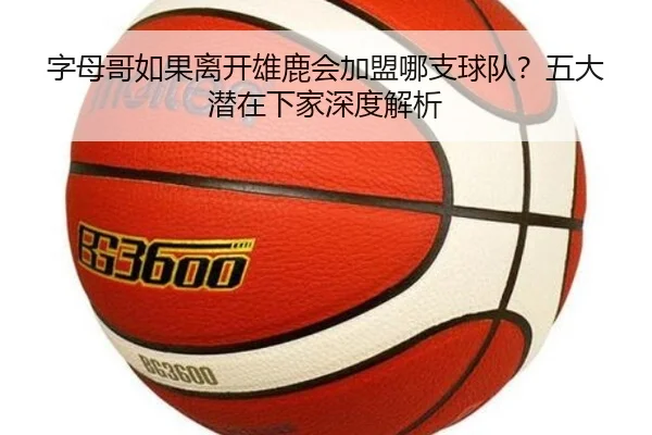 字母哥如果离开雄鹿会加盟哪支球队？五大潜在下家深度解析